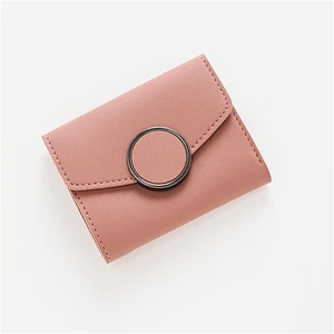 Hot selling mini card holder girl wallet