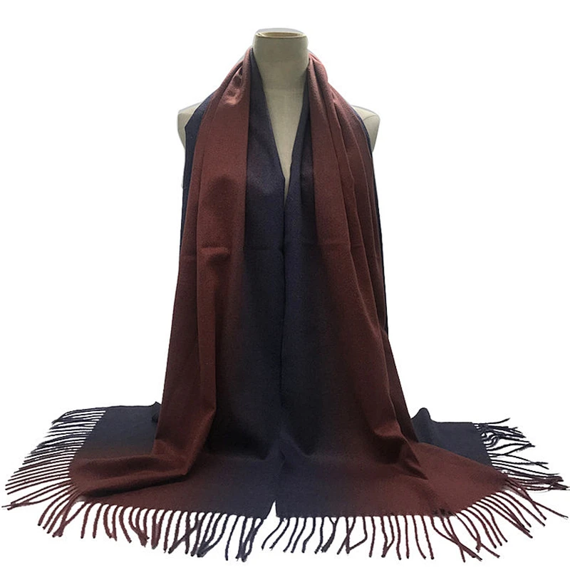 Wholesale 2019 long scarf high quality viscose tassel scarf shawl