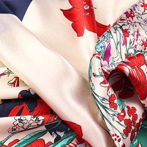Pattern pashmina shawl silk scarf cat dog scarf