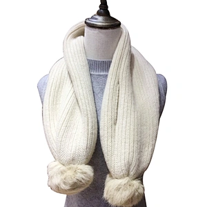 Korean version of winter student warm female fashion wool neck scarf