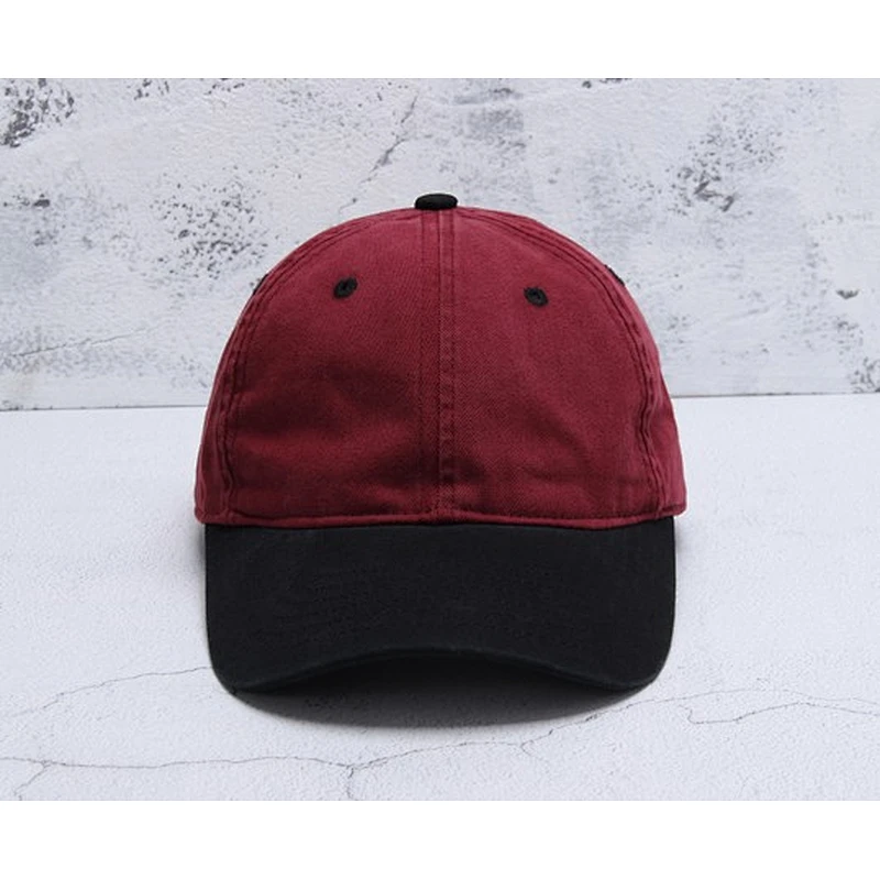 Classic Blanc Cap Contrast Baseball Hat Outdoor Snapback Cap
