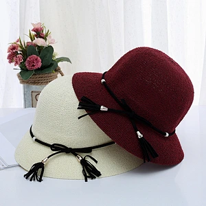 Ningbo JAY'S 2017 new style fashion raffia straw hat manufacturer bodies ladies custom summer made good quality sun boater hat