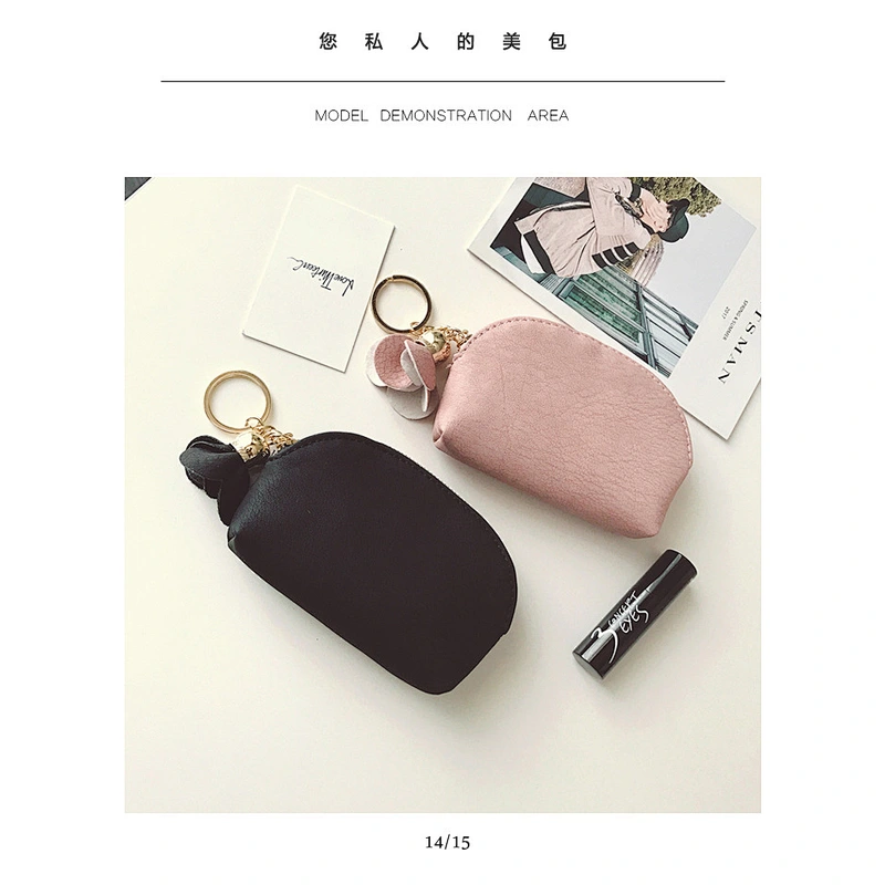 PU leather best selling artwork high quality personalized coin purse women and girl custom change purse