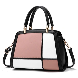 Wholesaler New Design Casual Tote Women Fashionable PU Bag Handbag With Logo