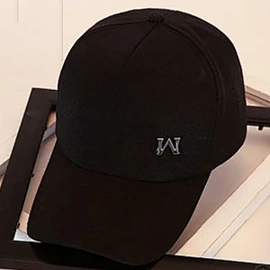 High Quality Custom M Letter Logo Baseball Cap Blank Trucker Hats