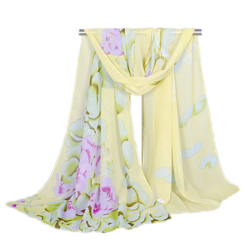 Dragonfly design silk scarf cotton hijab cotton scarf