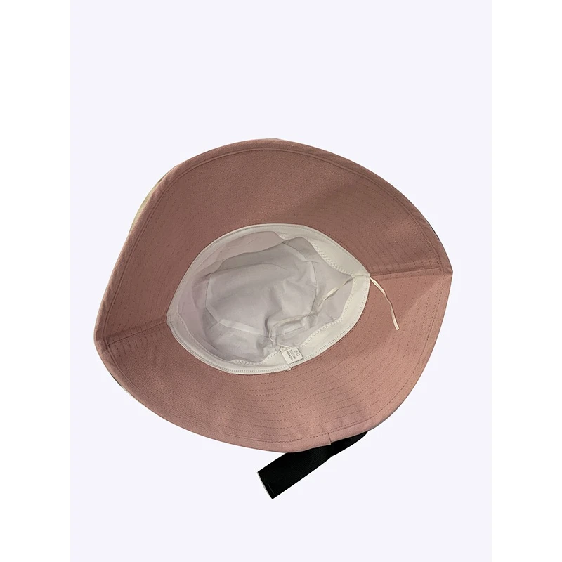 England Style Lady's Bucket Hat Adjustable Bow Tie Strap Hat
