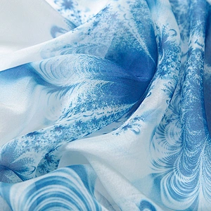 Hook flower wool scarf wedding scarf muslim 100 silk satin scarf