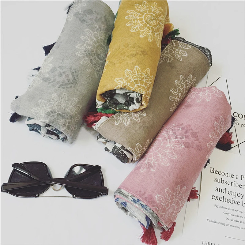 Cashmere Scarf Beachwear Cover Up Silk Fabrics Scarves Shawls Beach Coverups Women