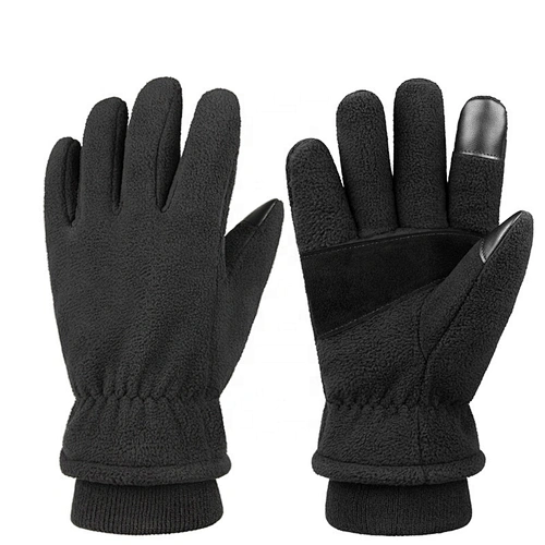 Unisex Touch Screen Phone Windproof Gloves Winter Warm Polar Fleece Gloves