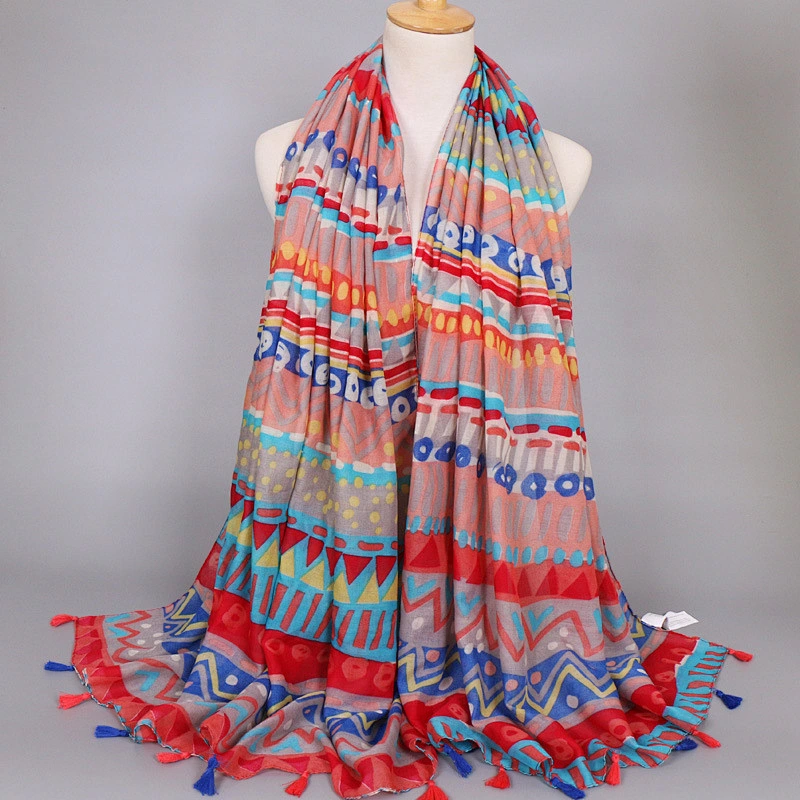 New 2017 latest designs kids fashion scarf custom hijab scarves