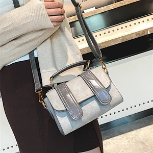 2019 Wholesale luxury handbags pu leather crossbody bags women