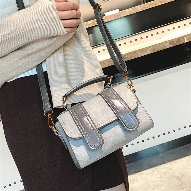 2019 Wholesale luxury handbags pu leather crossbody bags women