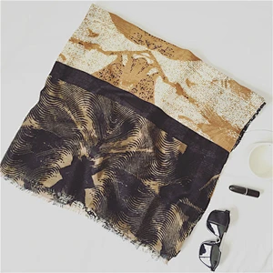 Wholesale Custom Fashion Scarf Digital Printed Women Hijab Scarf