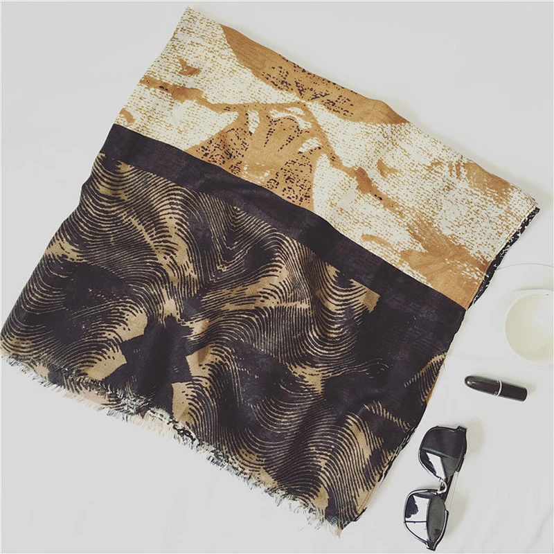 Wholesale Custom Fashion Scarf Digital Printed Women Hijab Scarf