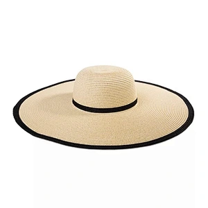 Wholesale Fashion Floppy Beach Hat Women Summer Paper Straw Hat