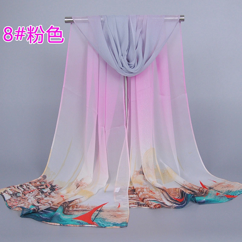 High quality new women soft long cotton scarf hijab shawl