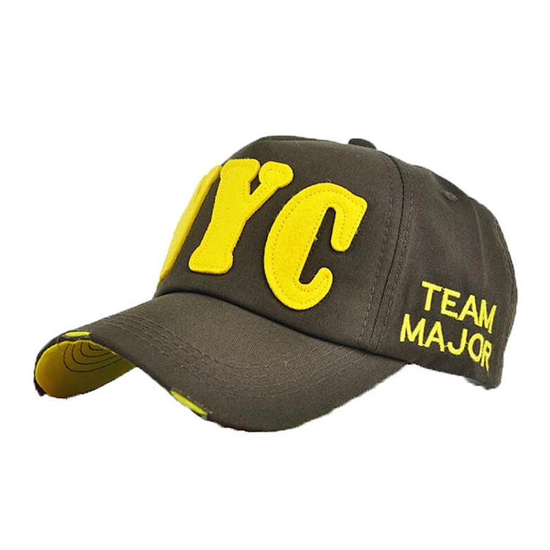 Korea Style Cap With NYC Logo Fashion Sport Cap Running Hat Sun Visor Hat