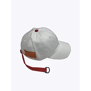 Classic Plaid Sport Cap With Special Long Streamer Contrast Color Baseball Hat