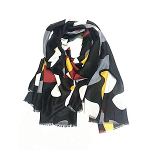 Leisure and artistic style polyester and signature cotton fashion women's infinity Scarf
