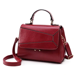 New design western pu leather cross body bags women tote shoulder handbags