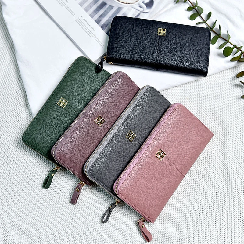 2019 New Fashion Style Women Minimalist Mighty Long Wallet With Great Price