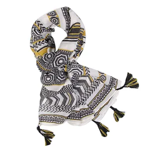 New  style fashion Vintage wavy pattern shawl  scarf