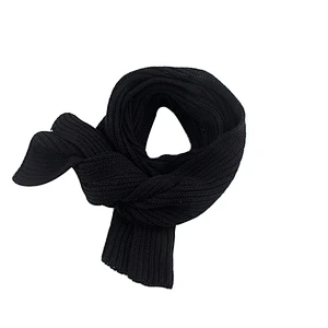 Fashion children pure color scarf kids winter warm scarf