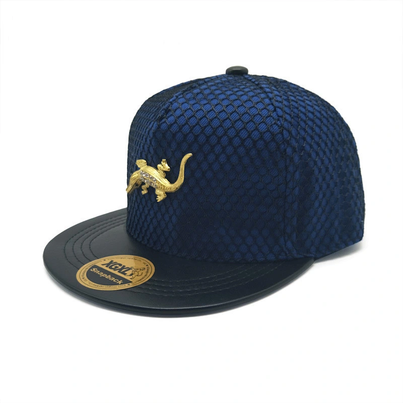 Snapback Classic Trucker Mesh Cap Flat Billed Trucker Hat