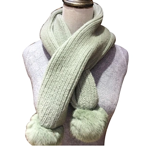 Korean version of winter student warm female fashion wool neck scarf