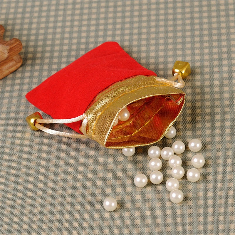 Factory Directly Jewelry Packaging Pouch Polyester Drawstring Gift Bags