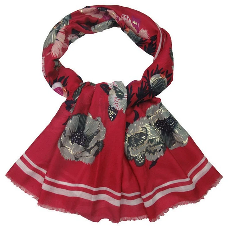 New fashion  Korean cotton scarf printed woman's scarf