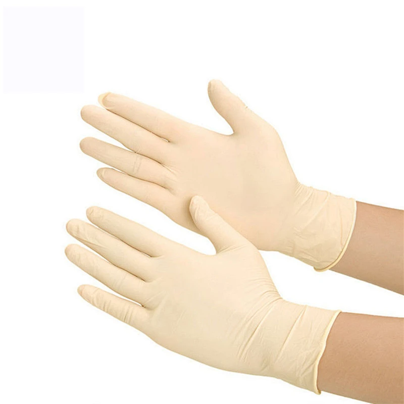 Nylon nitrile coated safety work gloves