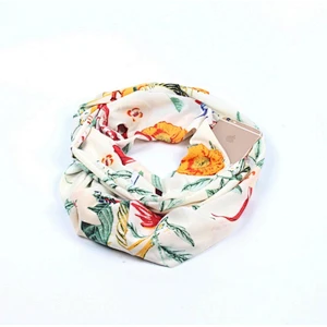 New autumn/winter scarf storage  pocket zipper cover neck print invisible zipper scarf