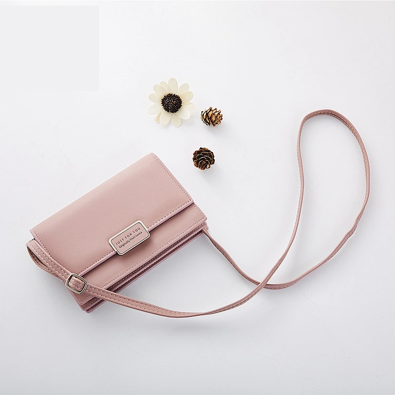 Latest design leather wallet genuine leather women small coin purse wholesale
