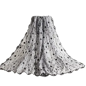 Leisure style embroidery sunshade shawl  beach towel silk scarves