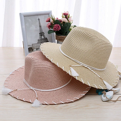 China new design Hats Supplier New Design Paper Braid Sun girl straw Hat For Sex Fashion Girls