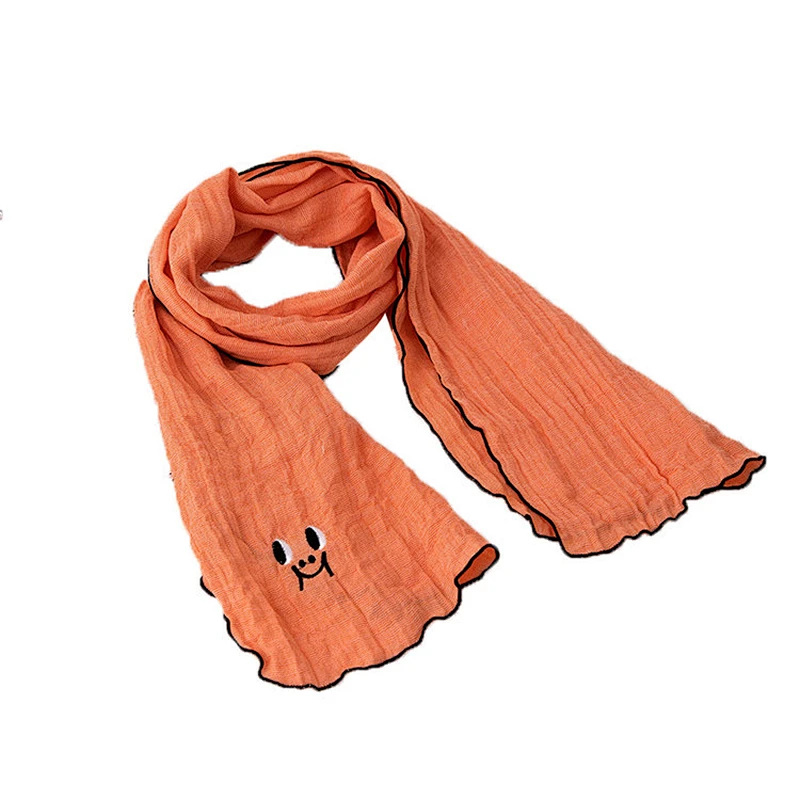 New design cute winter baby scarves cheap kids scarf children cotton scarf