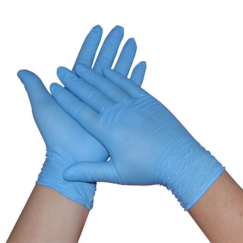 Disposable work gloves nitrile gloves