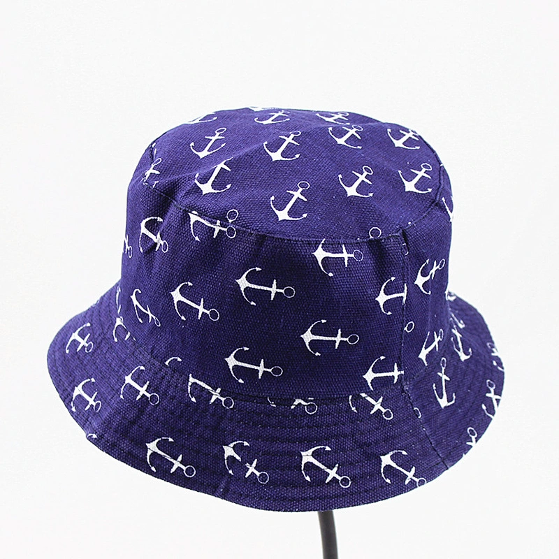 Summer Cheap Printed Pattern Ladies Fisherman Hat Shade Sun Hat Wholesale Fishing Bucket Hat