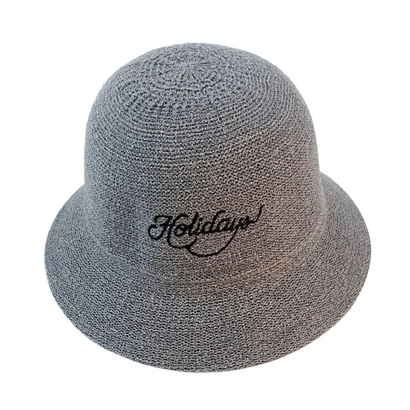 Floppy Foldable Summer Sun Beach Cloche Raffia Women Straw Hat