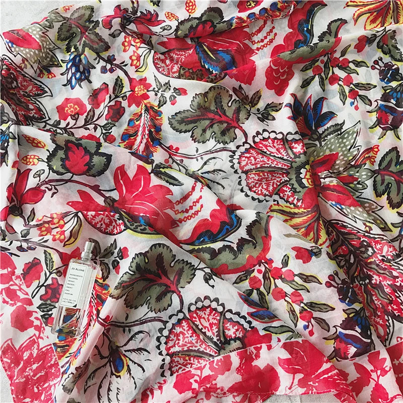 Scarf Chiffon Hijab Hand Embroidery Designs Tops Designs For Women Scarf
