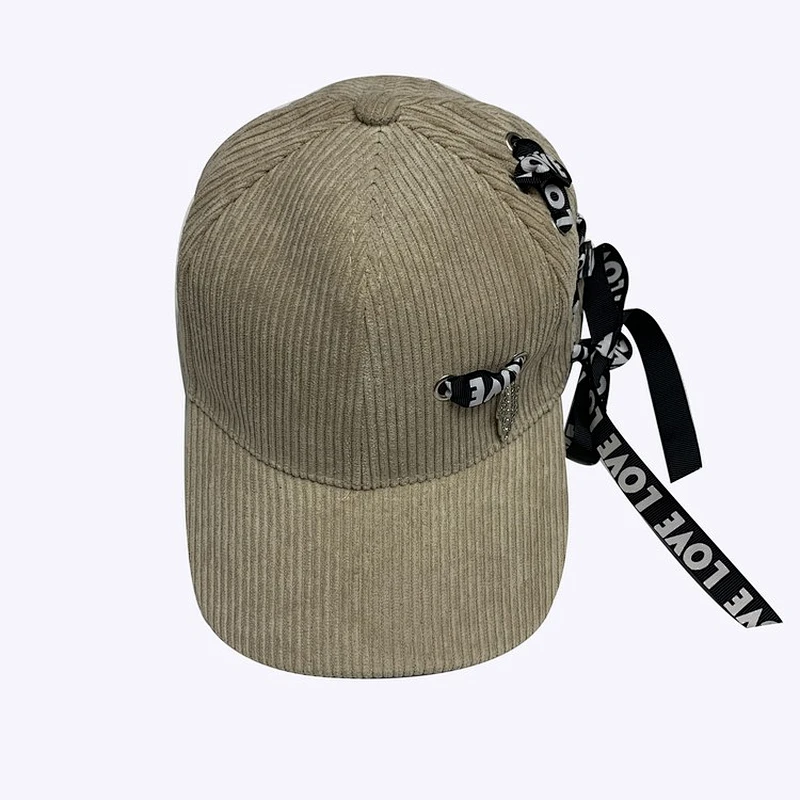 New Korean Version Cross Lace Baseball Cap