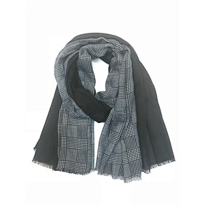 Wonderful Woman satin embroidered scarf