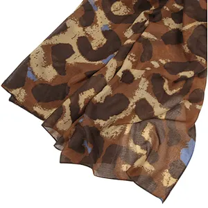 New style retro fashion leopard print shawl  scarf