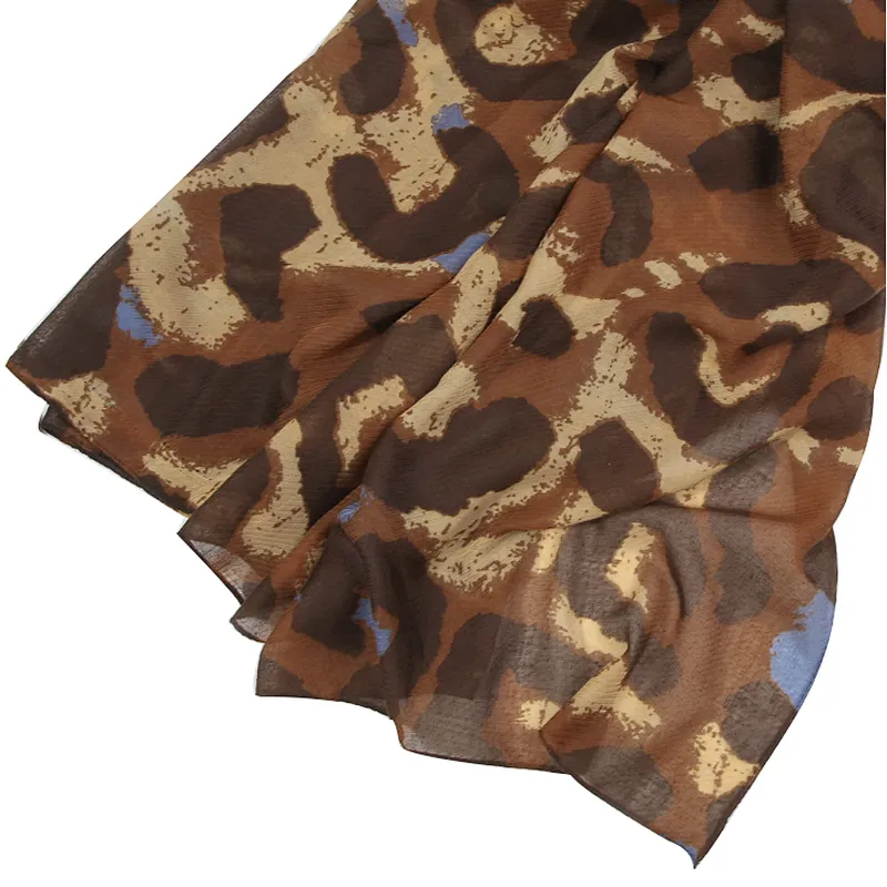 New style retro fashion leopard print shawl  scarf
