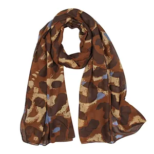 New style retro fashion leopard print shawl  scarf