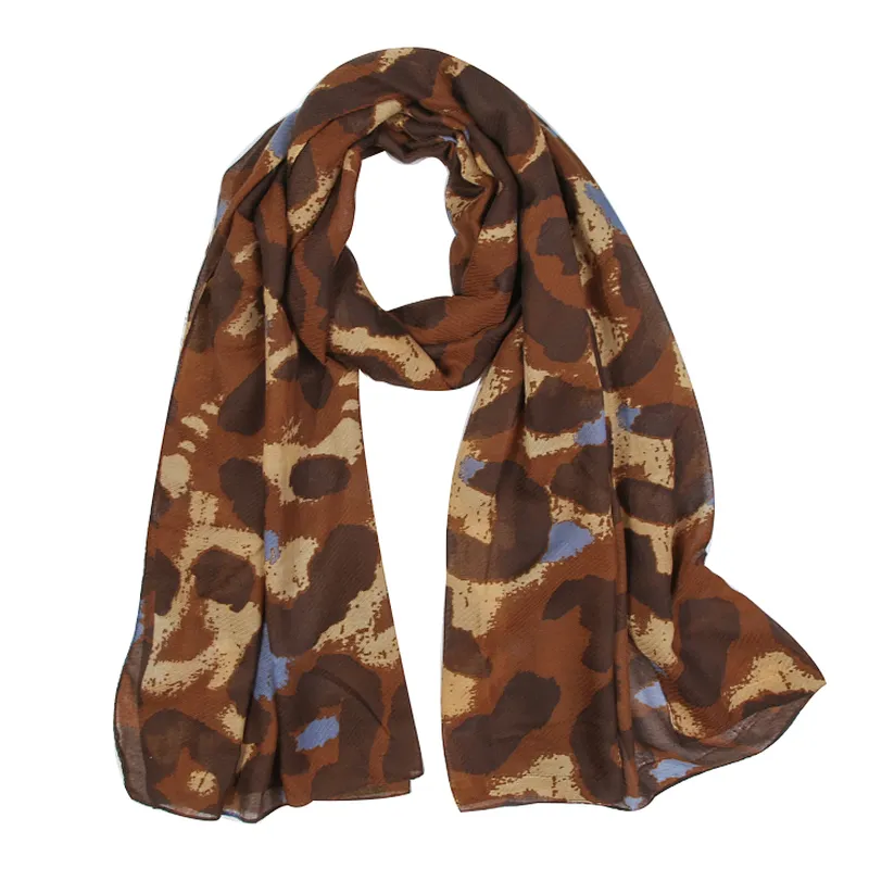 New style retro fashion leopard print shawl  scarf