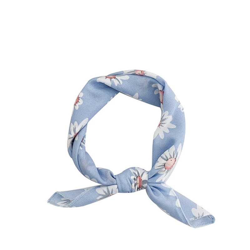 Fashion elegant square printed scarves hijabs , lady dress kerchief wholesale