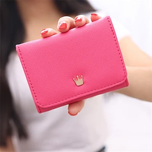 2019 New Design Girls Cute Mini Bag Coin Carry Purse Leather Travel Wallet